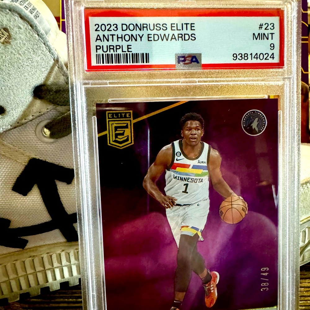 2023-24 Panini Elite Anthony Edwards 38/49